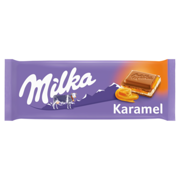 Milka Chocolade Reep Karamel 100g