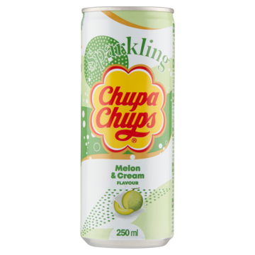 Chupa Chups Melon & Cream Flavour Sparkling 250ml