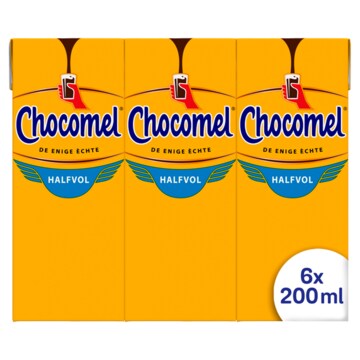 Chocomel Halfvol 6 x 200ml