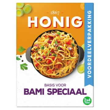 Honig Mix voor Bami Speciaal Dubbelpak 2 x 37g