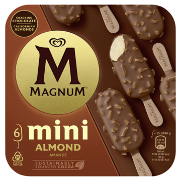 Magnum Mini IJs Almond 6 x 55ml