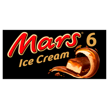 Mars chocolade roomijs 6 Stuks