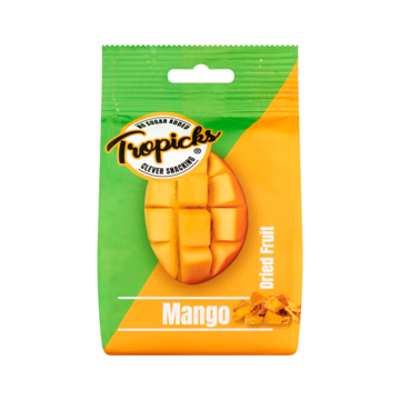 Tropicks Gedroogde Mango Stukjes 100g