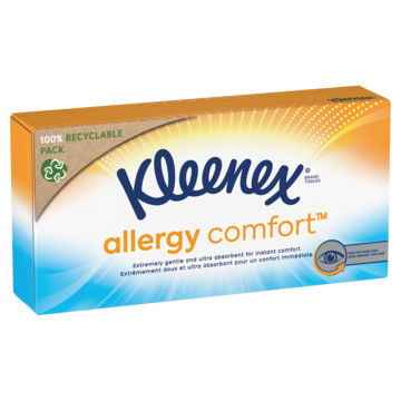 Kleenex Allergy Comfort tissues - 56 stuks