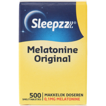 Melatonine original 0,1 mg smelttabletten, 500 stuks