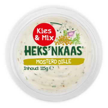 HEKS'NKAAS® Mosterd Dille 115g