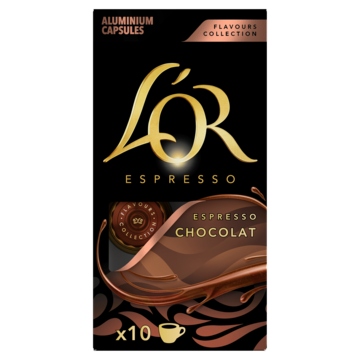 L'OR Espresso Chocolat Smaak 10 Stuks 52g