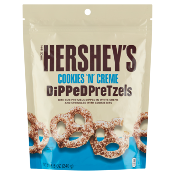 Hershey's Cookies 'N' Creme Dipped Pretzels 240g
