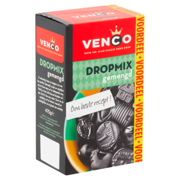 Venco Dropmix Gemengd Drop 475g