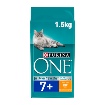 Purina ONE Bifensis Senior 7+ Brokjes - Kip - Kattenvoer 1, 5kg
