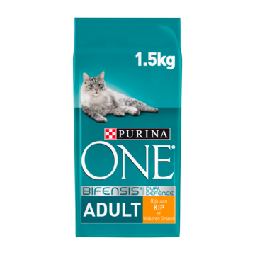 Purina ONE Bifensis Adult Brokjes - Kip - Kattenvoer 1, 5kg