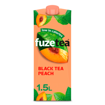 Fuze Tea Black Tea Peach 1, 5L