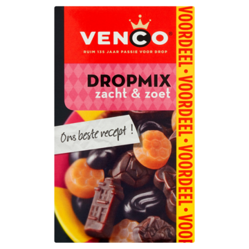Venco Dropmix Zacht Zoet Drop 500g