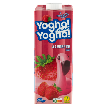 Yogho!Yogho! Vegan Aardbeio! Smaak 1L