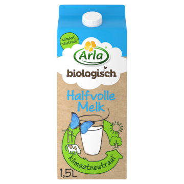 Arla Biologisch Halfvolle Melk 1, 5L