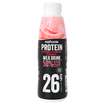 Melkunie Protein Raspberry & Strawberry Flavoured Milk Drink 482ml