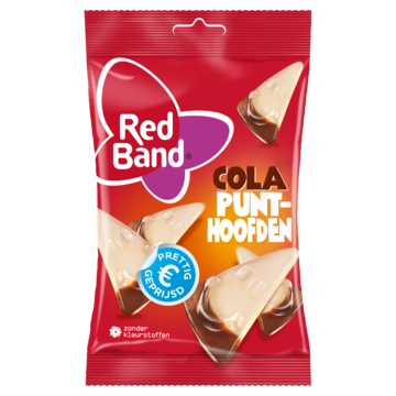 Red Band Cola Punthoofden Snoep 180g