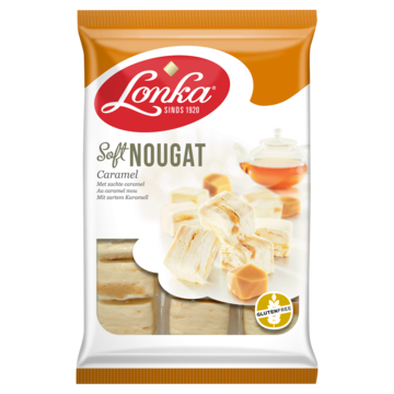 Lonka Soft Nougat Caramel 210g