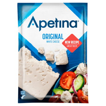 Apetina Original Witte Kaas, Plak (45+) 150g