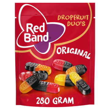 Red Band Dropfruit Duo's Snoep 280g