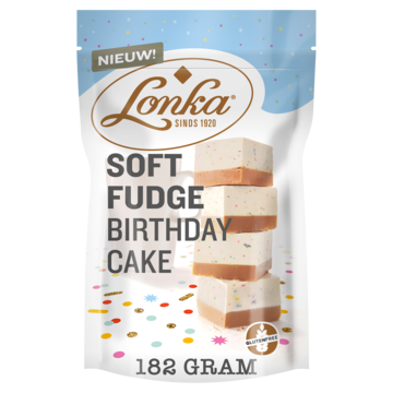 Lonka Soft Fudge Birthday Cake 182g