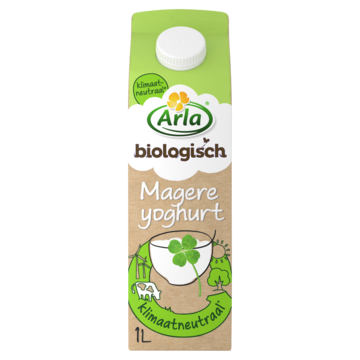 Arla Biologisch Magere Yoghurt 1L