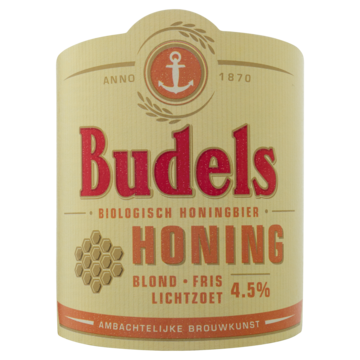 Budels - Biologisch Honingbier - Fles 300ML