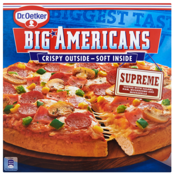 Dr. Oetker Big Americans Pizza Supreme 455g
