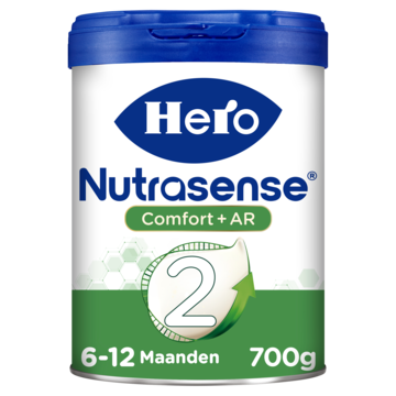 Hero Nutrasense Comfort+ AR Opvolgmelk 2 (6+m) 700g