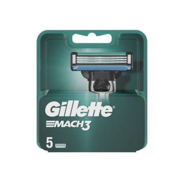 Gillette Mach3 Navulmesjes Voor Mannen Regular 5 Stuks