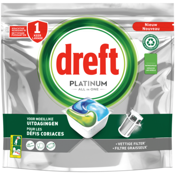 Dreft Platinum Green 13 capsules