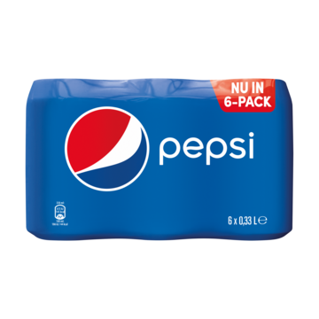 Pepsi Cola Blik 6-pack 0,33L