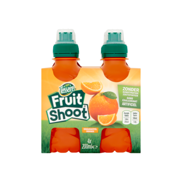 Teisseire Fruit Shoot Sinaasappel 4 x 200ml