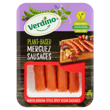 Verdino Plant-Based Merguez Sausages 200g