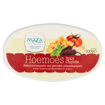 Maza Hoemoes Spicy Chipotle 200g