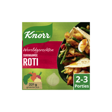 Knorr Wereldgerechten Maaltijdpakket Surinaamse Roti 230gr