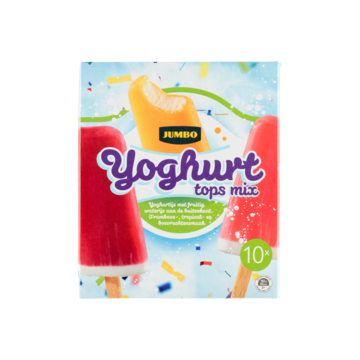 Jumbo Yoghurt Tops IJsjes 10 Stuks