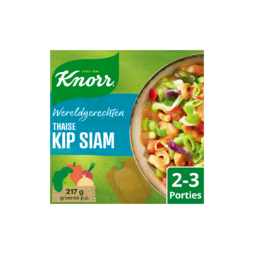 Knorr Wereldgerechten Maaltijdpakket Thaise Kip Siam 233gr