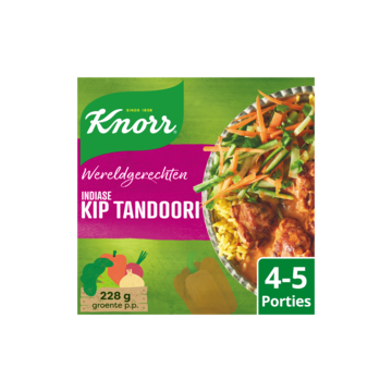 Knorr Wereldgerechten Maaltijdpakket Indiase Kip Tandoori XXL 478gr