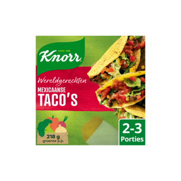 Knorr Wereldgerecht Mexicaanse Taco's 136g