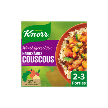 Knorr Wereldgerecht Maaltijdpakket Marokkaanse Couscous 287gr