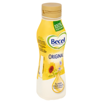 Becel Original Bakboter Vegan en 100% plantaardig met Omega 3 Fles 500ml