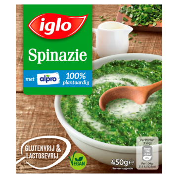 Iglo Spinazie met Alpro® 450g