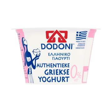 Dodoni Authentieke Griekse Yoghurt 0% Vet 170g