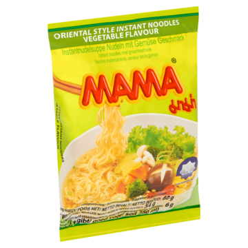 Mama Instant Noodles met Groentesmaak 60g