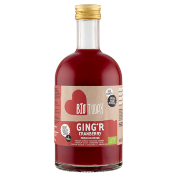 BioToday Premium Gember-Cranberry Drankje 500ml