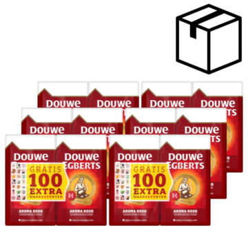 Douwe Egberts Aroma Rood Filterkoffie 12 x 500g