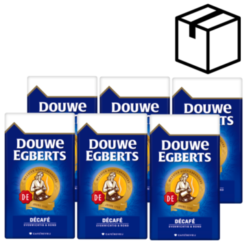 Douwe Egberts Décafé Cafeïnevrije Filterkoffie 6 x 500g