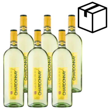 Jumbo Grand Sud Chardonnay 2012 6 x 1 Liter aanbieding