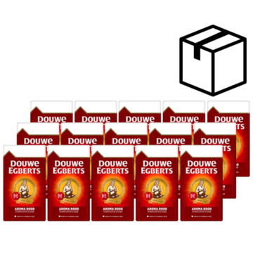 Douwe Egberts Aroma Rood Filterkoffie 15 x 500g